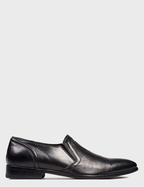 мужские черные кожаные Туфли Florian 622_black - фото-5