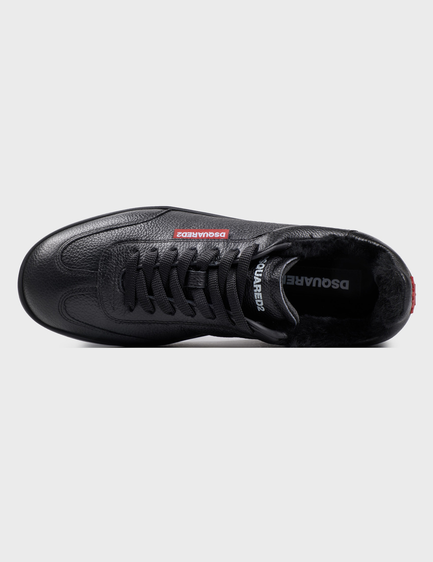 черные мужские Кеды Dsquared2 0392_black 16043 грн