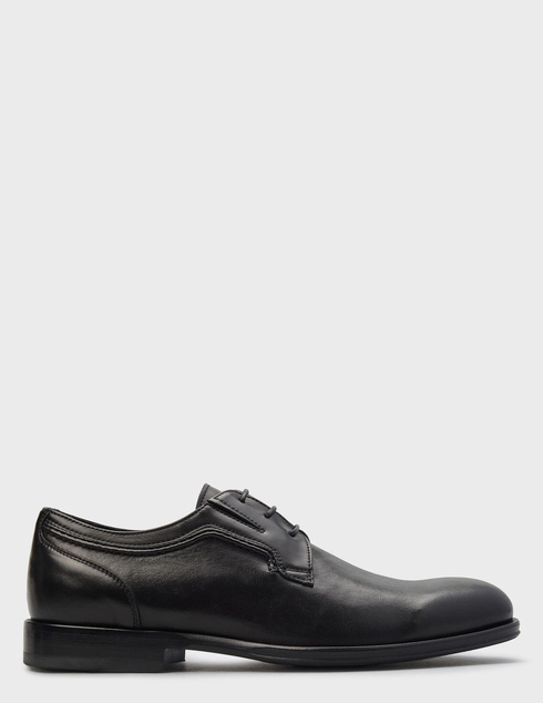 мужские черные кожаные Дерби Giampiero Nicola 46605_black - фото-5