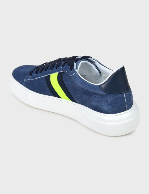 мужские синие Кеды Stokton 758З-blu-denim-blue - фото-2