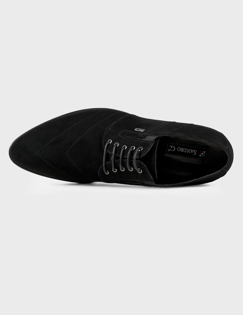 черные мужские Дерби Sandro G. 36631-black 2495 грн
