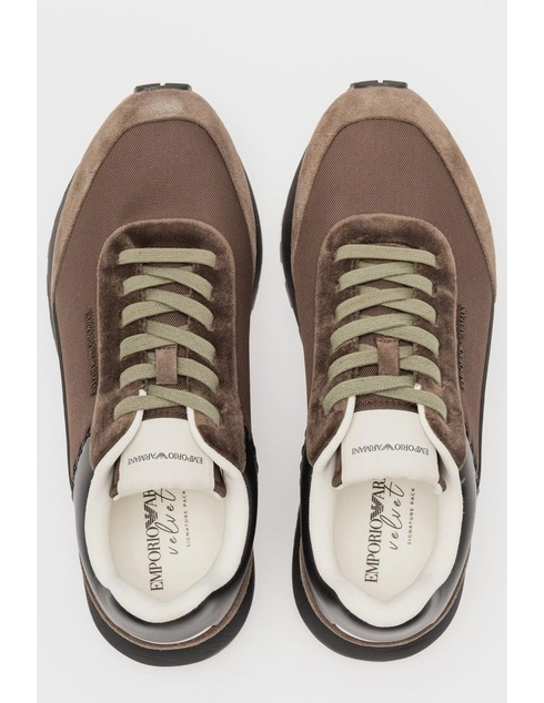 коричневые Кроссовки Emporio Armani EMPORIO_ARMANI_11600 размер - 41; 43; 42; 45