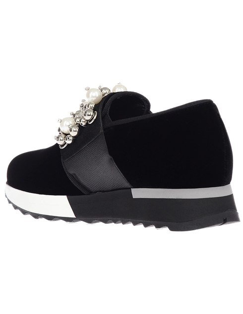 женские черные Кроссовки Jeannot 71166_black - фото-2