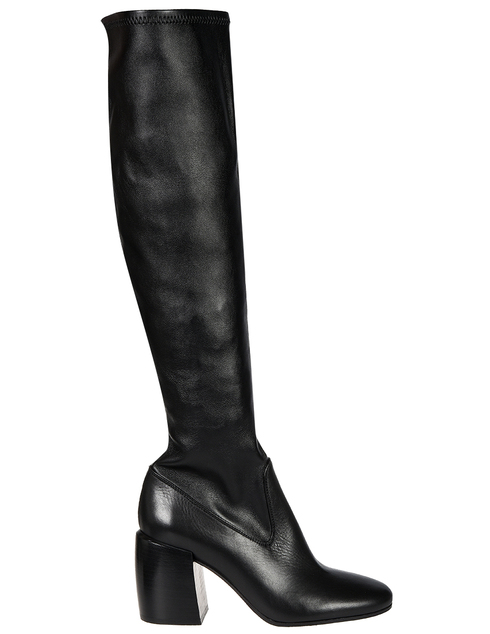 женские черные кожаные Ботинки Fru.It 5079GM - фото-5