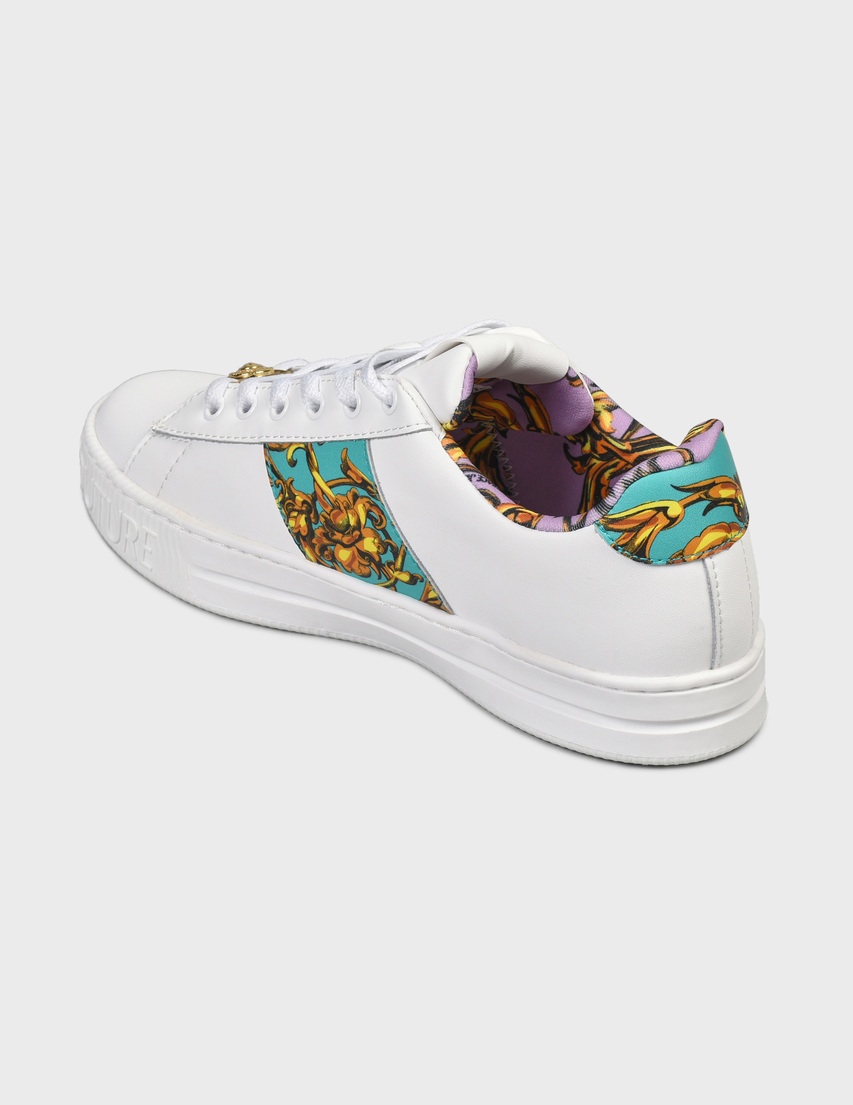 женские белые Кеды Versace Jeans Couture AGR-72VA3SKA-MD7 - фото-2