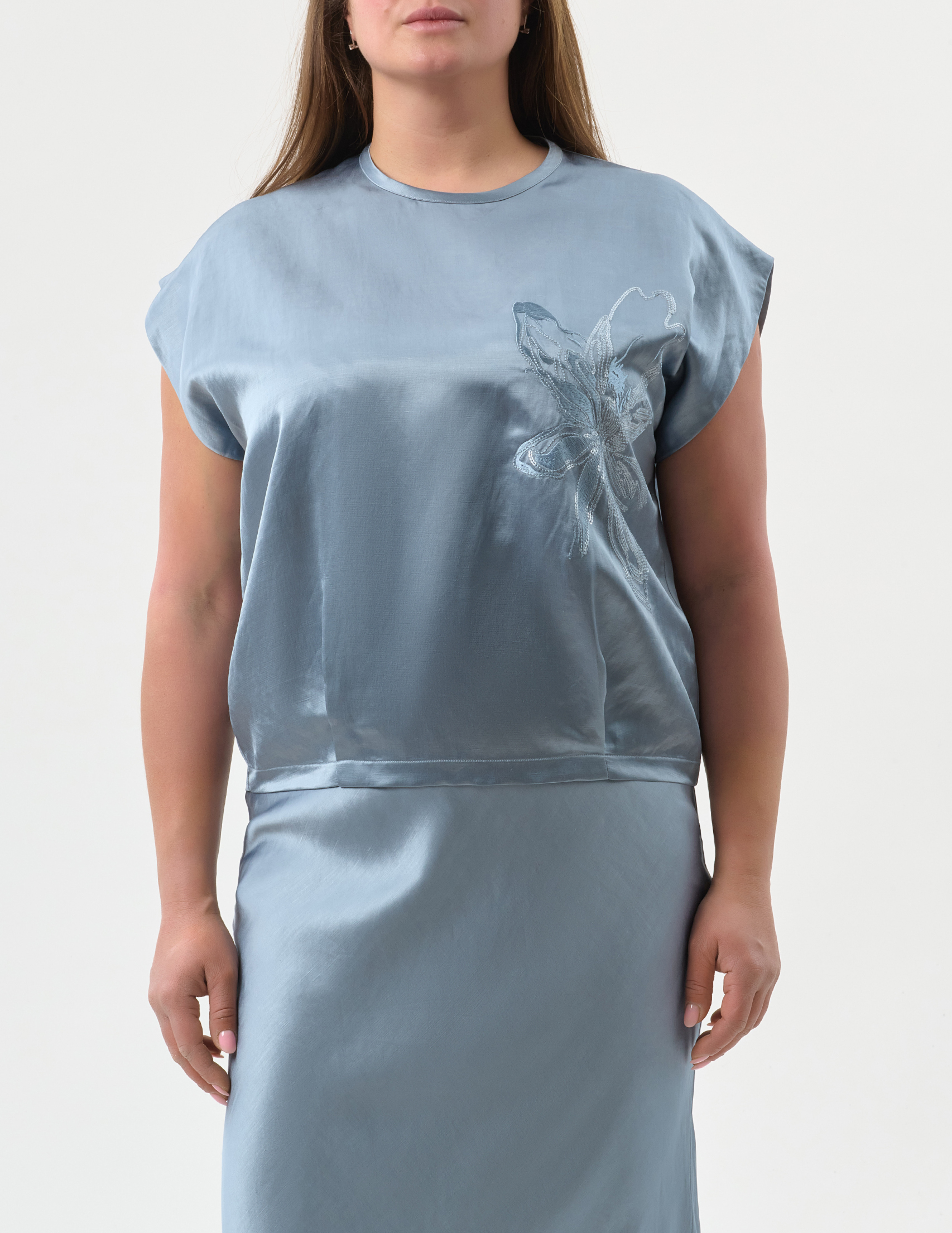 

Блуза, Голубой