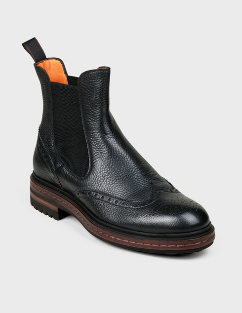 черные Ботинки Santoni Sant-MGMN11661JL31DIRN01-black