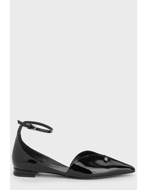женские черные лакированные Босоножки Emporio Armani EMPORIO_ARMANI_8929 - фото-5