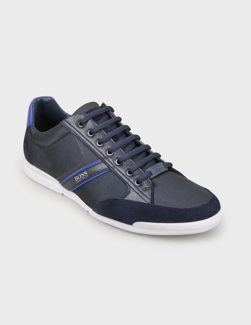 синие Кроссовки Hugo Boss 50407672-К-R-blunotte-blue