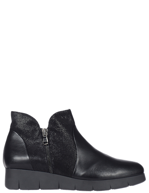 женские черные кожаные Ботинки Repo 11220_black - фото-5