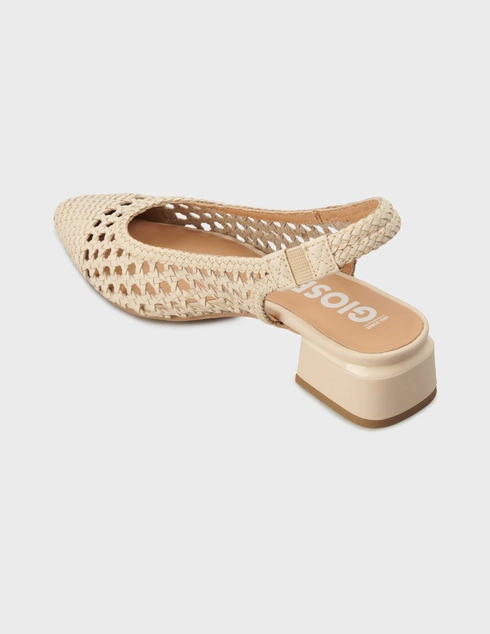 женские бежевые Босоножки Gioseppo 71185_beige - фото-2