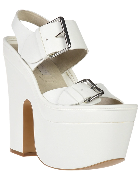 белые Босоножки Stella Mccartney 453648-9000_black