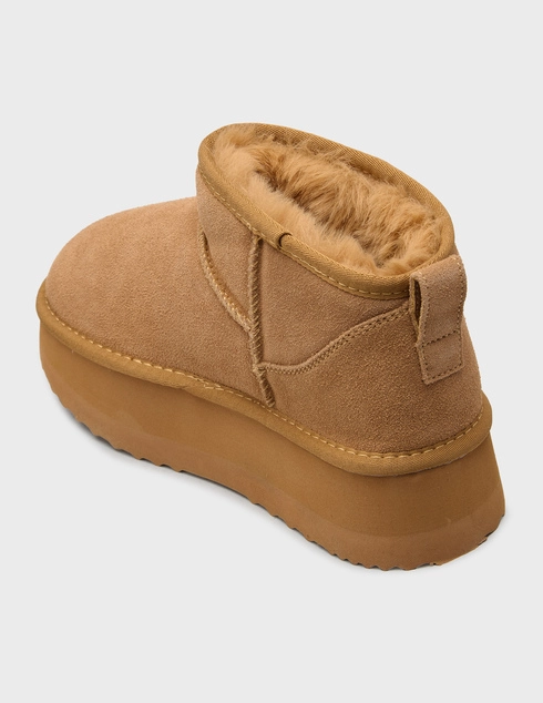 женские коричневые Угги Liu Jo 4051_brown1 - фото-2