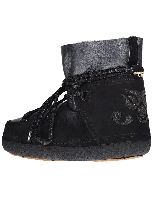 женские черные Сапоги Inuikii 10225-black - фото-2