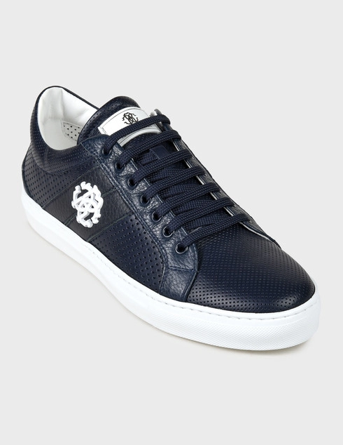синие Кеды Roberto Cavalli 4227-К-blunotte-blue