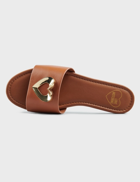 коричневые женские Шлепанцы Love Moschino JA28161G0MIA0201_brown 11466 грн