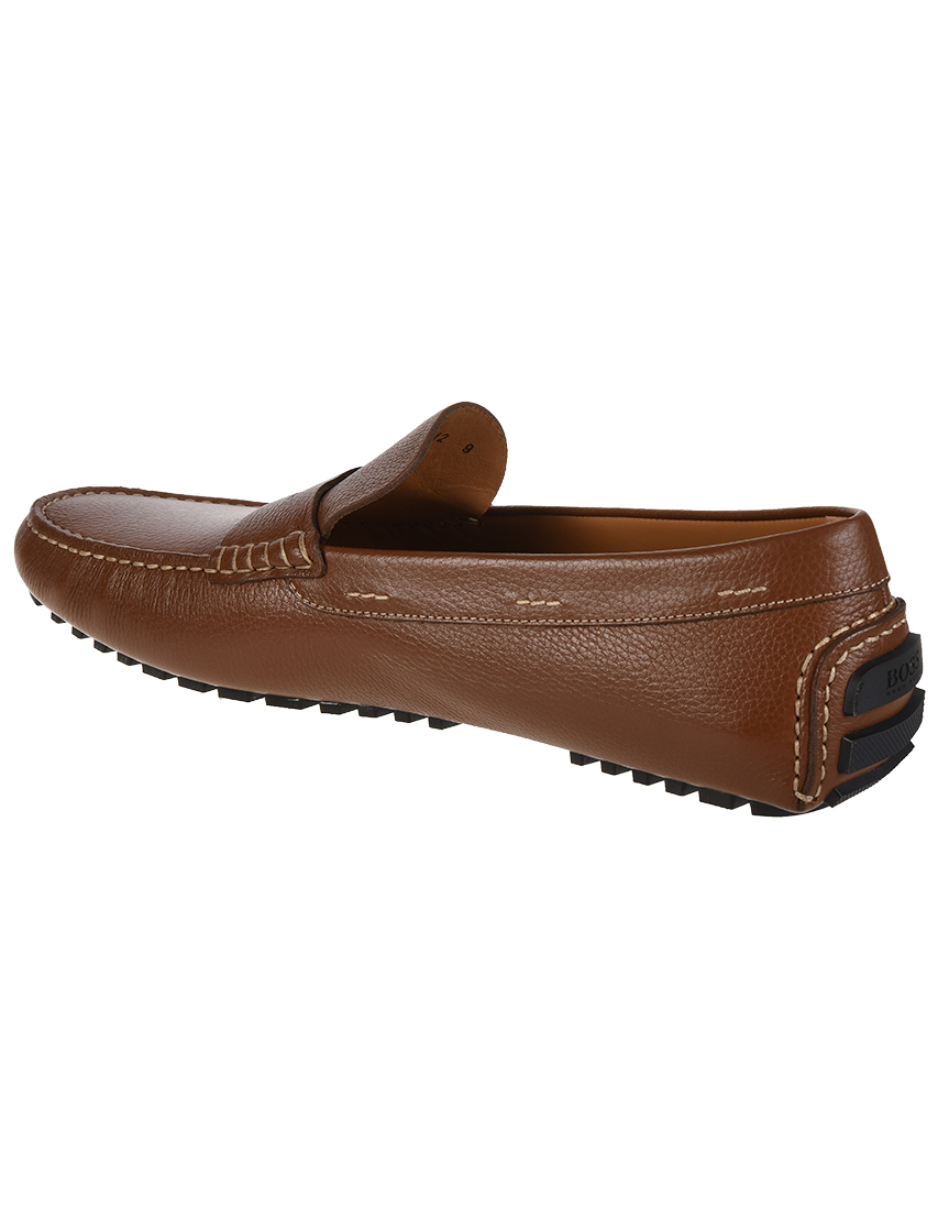мужские коричневые Мокасины Hugo Boss 50408032-212_brown - фото-2