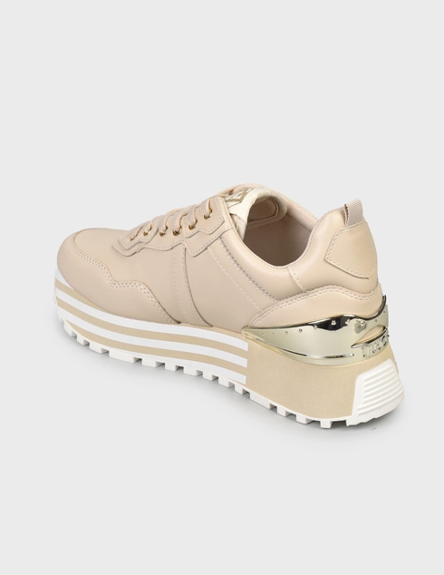 женские бежевые Кроссовки Liu Jo 2057-beige - фото-2