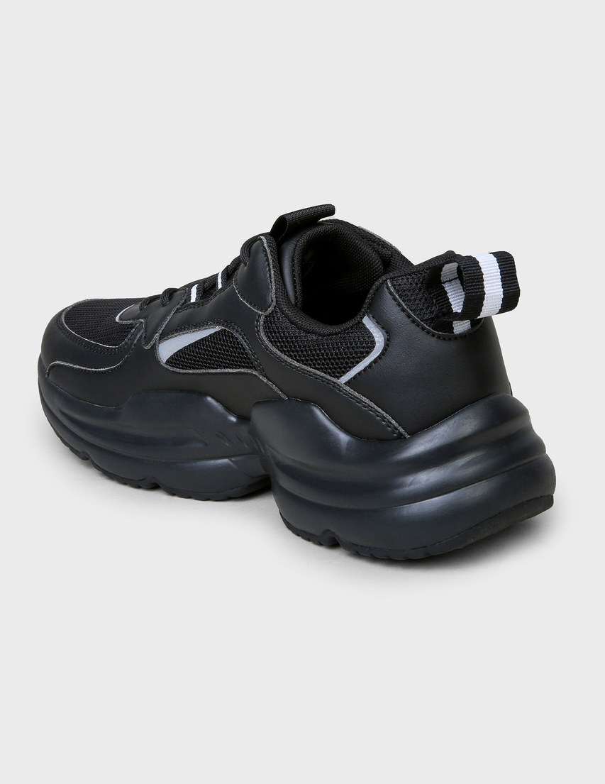 мужские черные Кроссовки Armani Exchange XUX050XV203-00986-black - фото-2