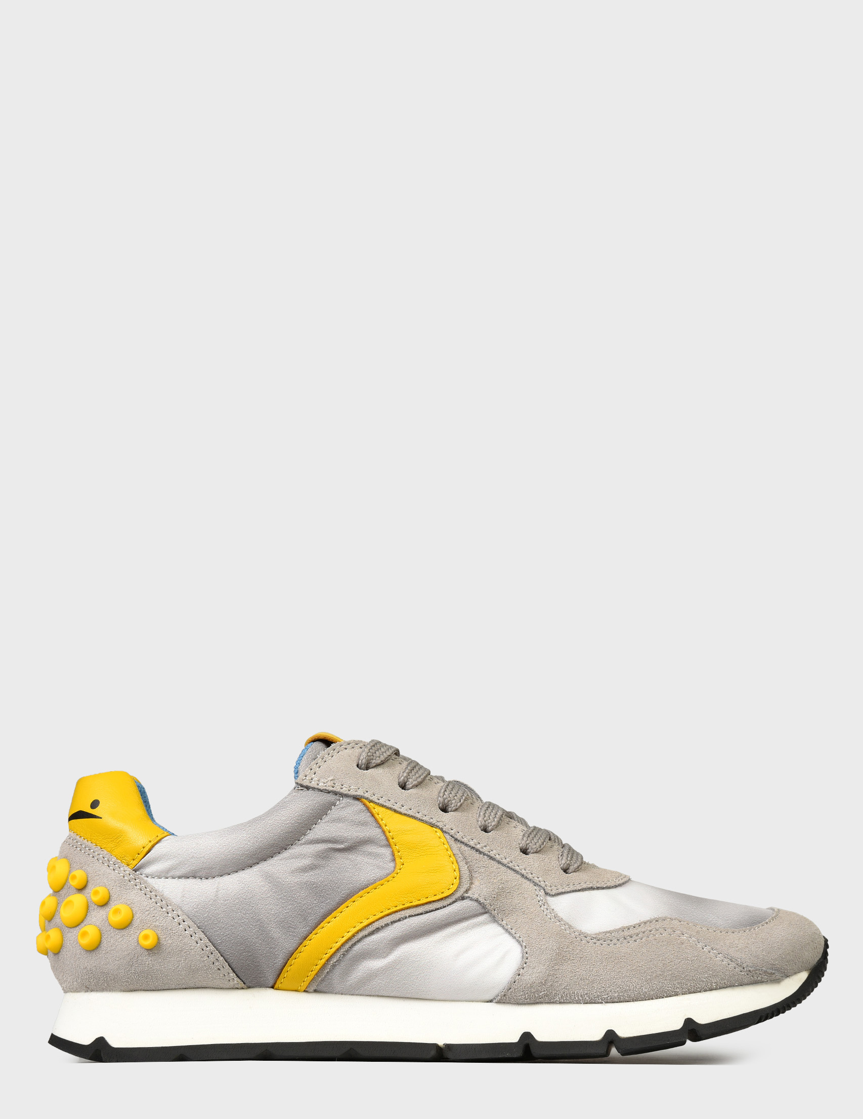 

Кроссовки, Серый;желтый