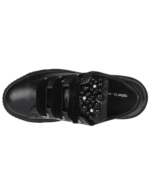 черные женские Кроссовки Roberto Serpentini 860_black 5800 грн