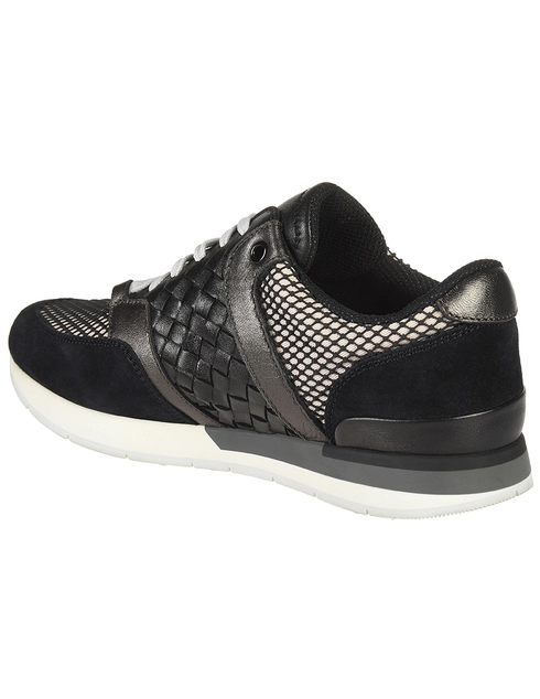 женские черные Кроссовки Bottega Veneta 370151VFCAS8985-1617_black - фото-2