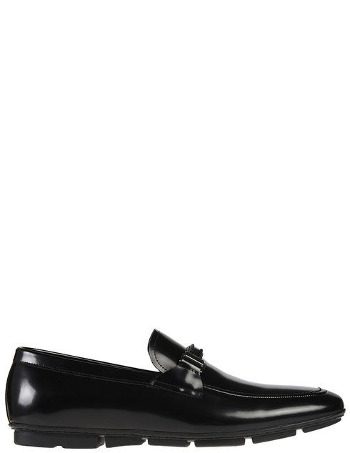 мужские черные кожаные Мокасины Roberto Serpentini RSHO24240_black - фото-5
