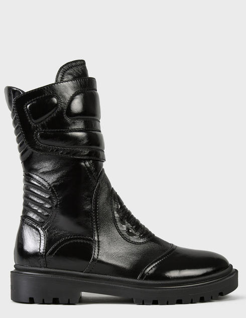 женские черные Ботинки Casadei S1R245R0201ELITE9000-black - фото-6