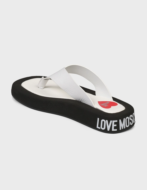 женские белые Пантолеты Love Moschino MOS-110A-white - фото-2