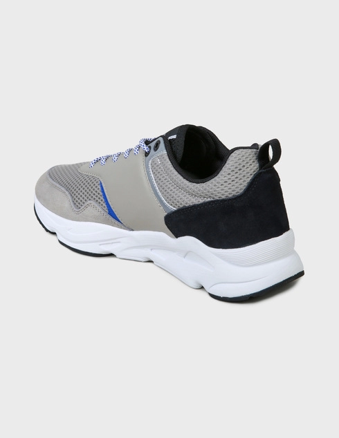 мужские серые Кроссовки Trussardi 77А275-Е735-gray - фото-2