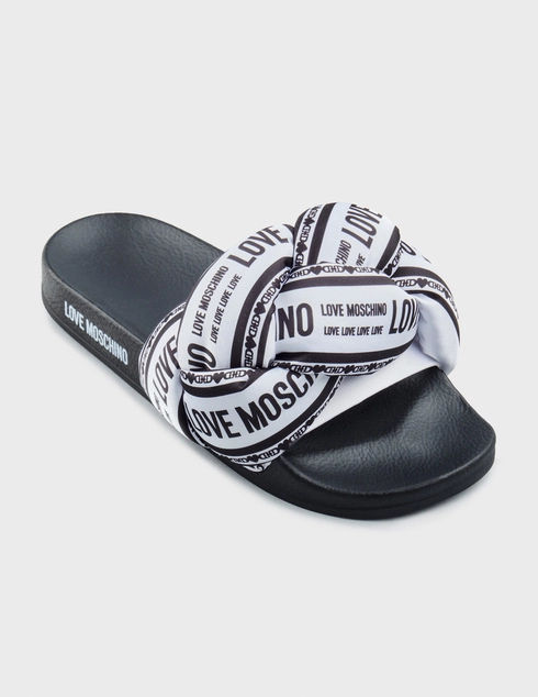 белые Шлепанцы Love Moschino JA28312G0MIW310A_white