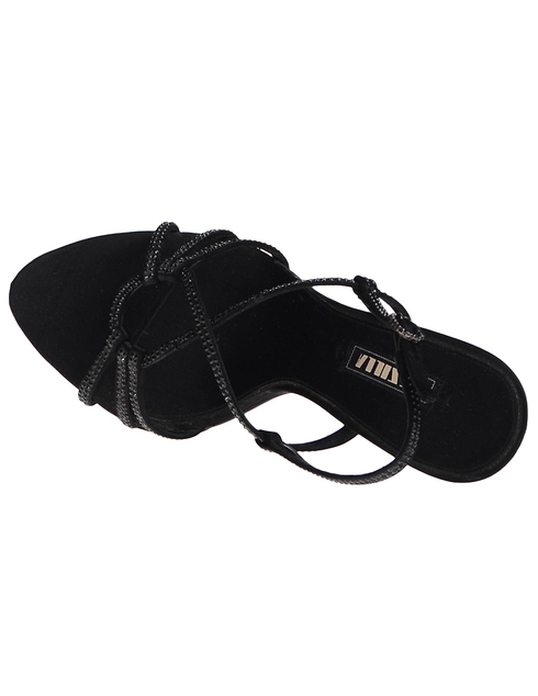 женские черные Босоножки Le Silla 134030_black - фото-6