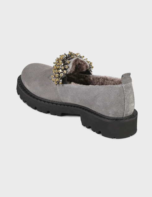 женские серые Лоферы Tuffoni 1521100VF-N146-grey - фото-2