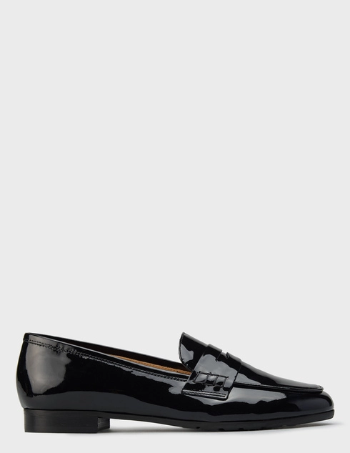 женские черные лакированные Лоферы Luca Grossi 124_black - фото-5