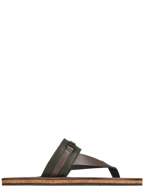 мужские коричневые кожаные Пантолеты Mario Bruni AGR-6281S_brown - фото-5