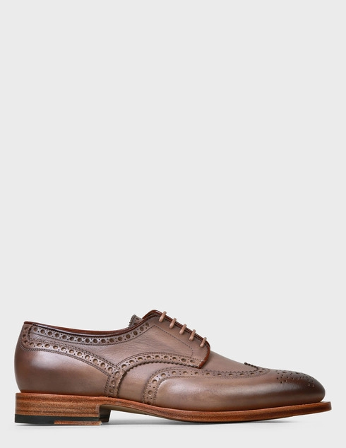 мужские коричневые Броги Santoni Sant-SS20-MCCO15761PC4NGTHE49-brown - фото-6