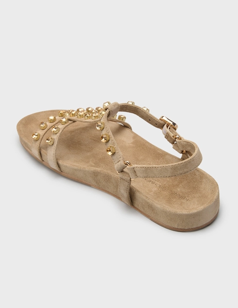 женские бежевые Сандалии Kennel & Schmenger 111120_beige - фото-2