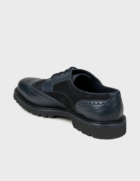 мужские синие Дерби Pellettieri di Parma Pel-AW19-20-33001199150-blue - фото-2