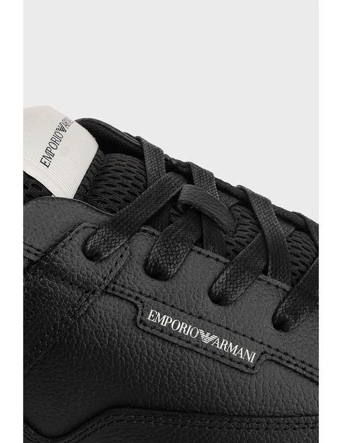 черные мужские Кеды Emporio Armani EMPORIO_ARMANI_9631 13513 грн