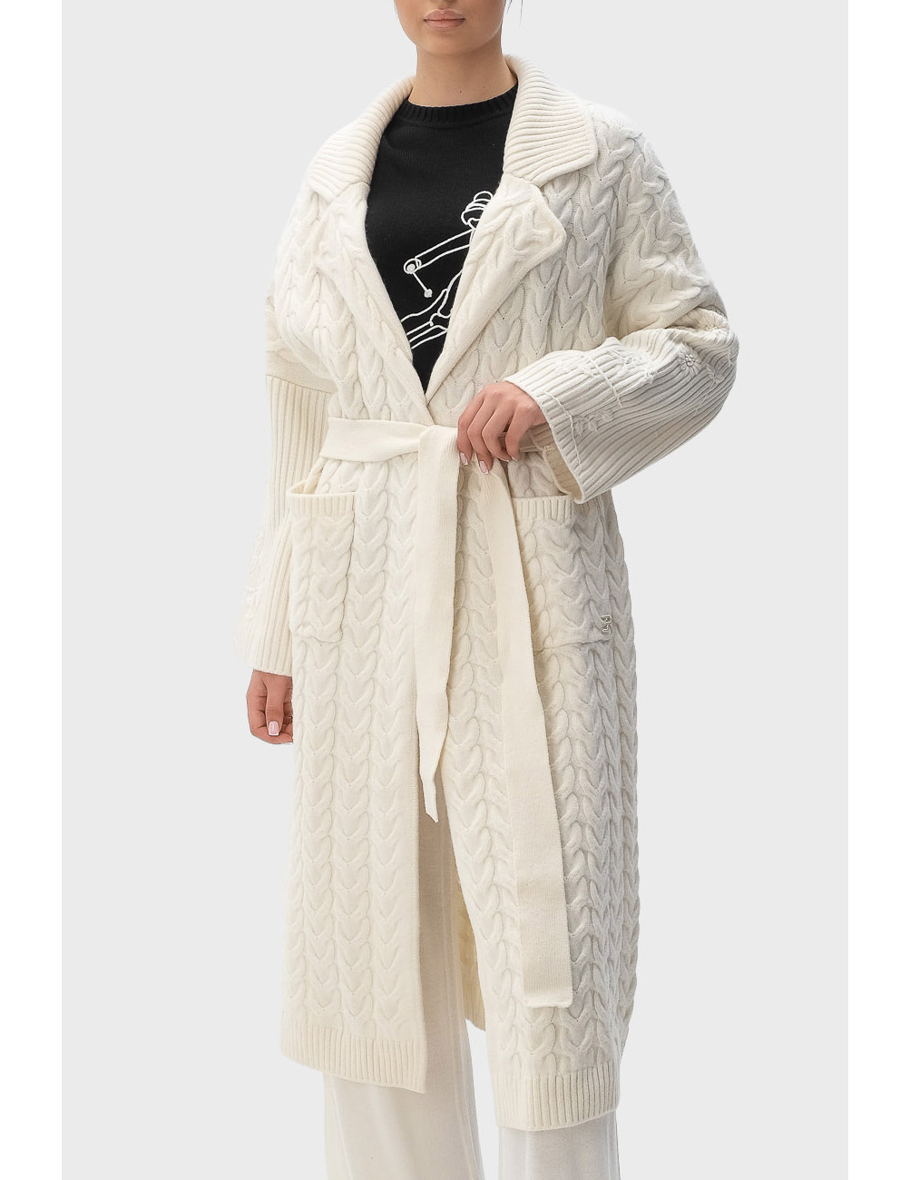 

Кардиган, Белый