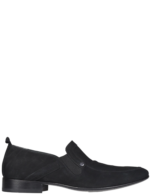 мужские черные нубуковые Туфли Giovanni Conti 2534-black - фото-5