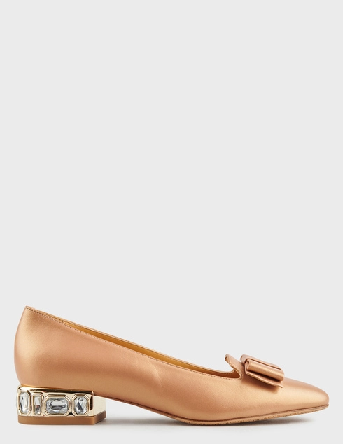 женские золотые кожаные Туфли Giovanni Fabiani s21377_gold - фото-5