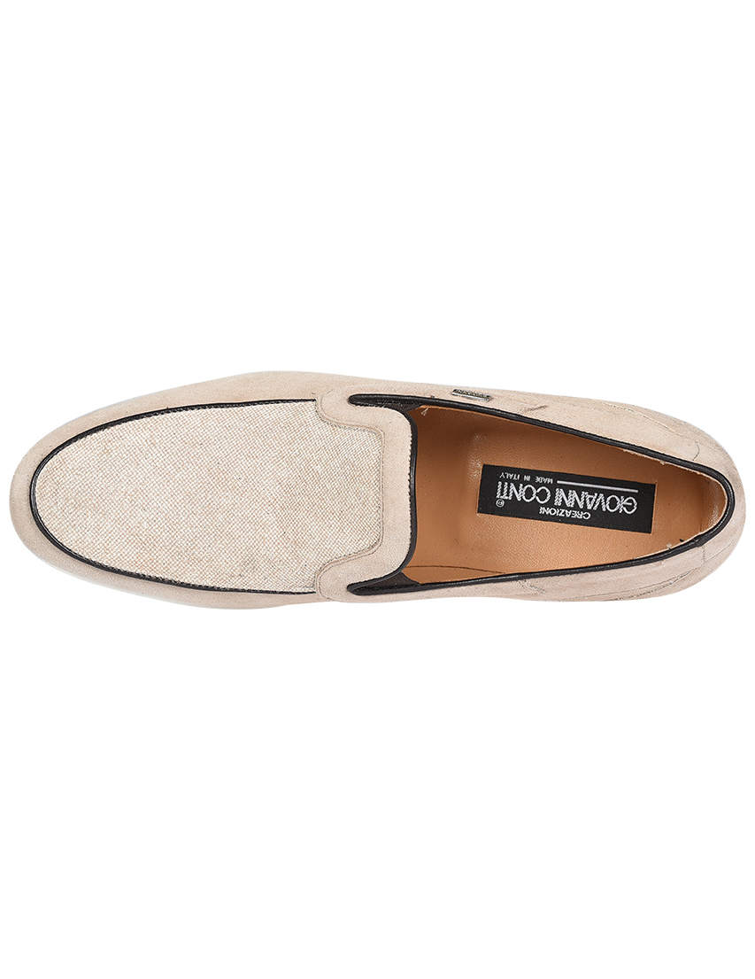 бежевые мужские Мокасины Giovanni Conti 2611_beige 3135 грн