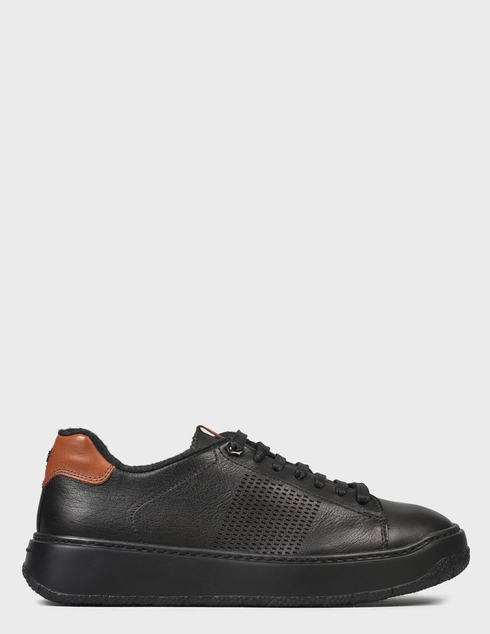 мужские черные Кеды Fratelli Rossetti S46398-black - фото-6