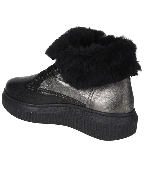 женские черные Ботинки Marzetti 80931-М-silver_black - фото-2