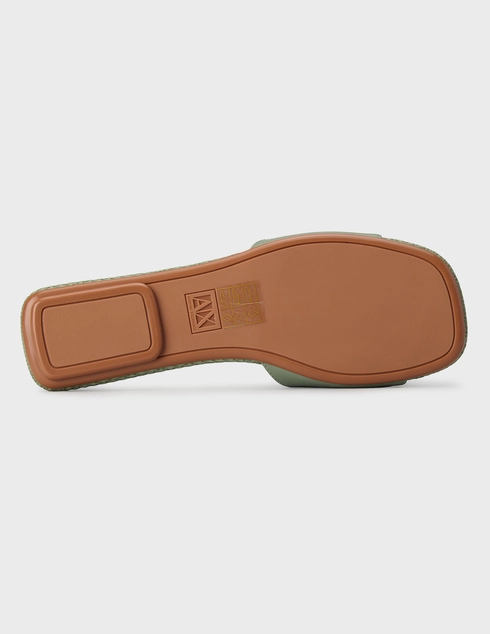 зеленые Шлепанцы Armani Exchange XDP055XV921-01817_green размер - 36; 37; 37.5; 38; 39; 40