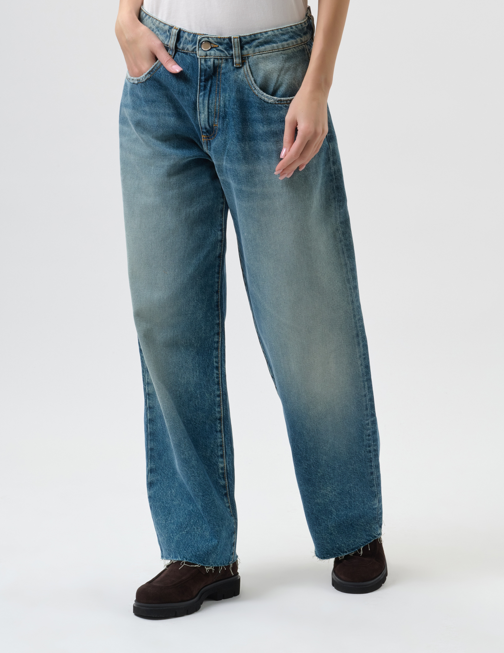 

Джинсы, Голубой