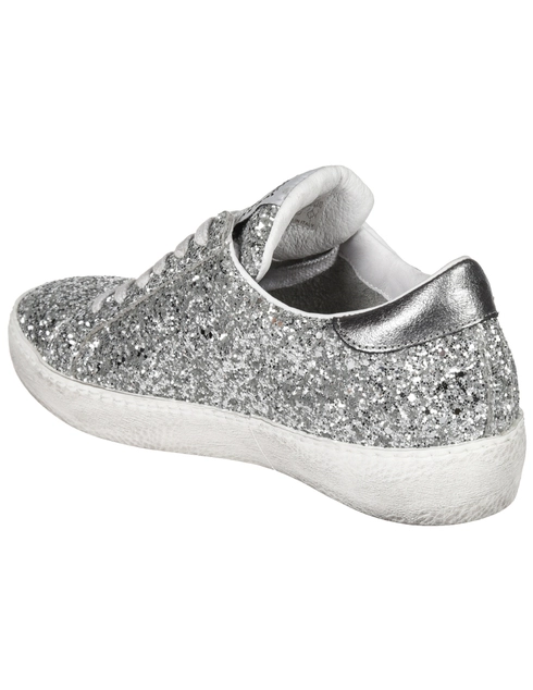 женские серебряные Кеды Meline KUC-1310-BIANCO_silver - фото-2