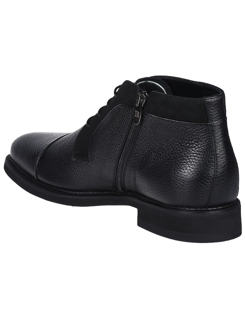мужские черные Ботинки Barrett 7120-black - фото-2