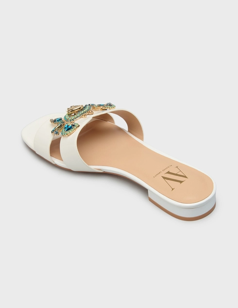 женские белые Шлепанцы Albano 7048_whitw - фото-2